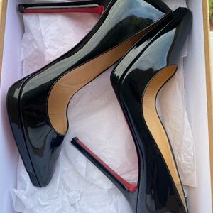 Christian Louboutin-Pigalle Plato 120 Patent Calf